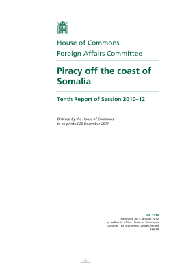 Piracy off the coast of Somalia