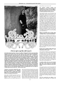 Never give up the old ways!