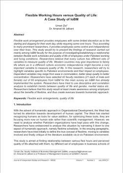 - Journal of Independent Studies and Research
