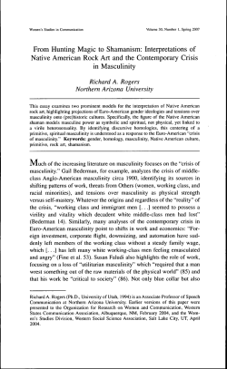 From Hunting Magic to Shamanism: Interpretations of Native