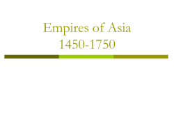 Empires of Asia 1450-1750