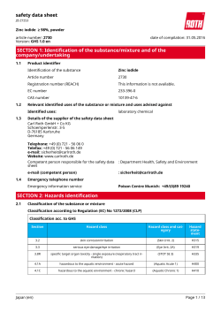 Safety Data Sheet: Zinc iodide