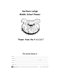 handbook 7x9 12-13 - Northern Lehigh School District