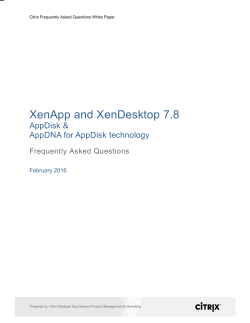 AppDisk FAQ - Citrix Docs