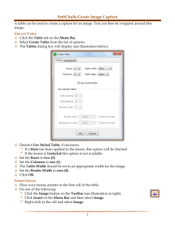 SoftChalk-Create Image Caption