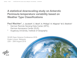A statistical downscaling study on Antarctic Peninsula temperature