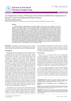 A Comparative Study of Physical and Chemical Method for