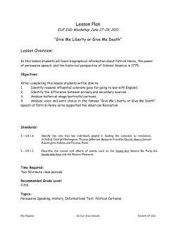 Lesson Plan - Education Extras