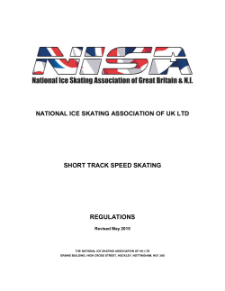 national ice skating association of uk ltd short track speed