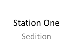 Stations of WWI APUSH