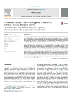 A contactless ultrasonic surface wave approach to characterize