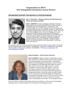 here - Society for Research in Child Development