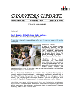 disasters update disasters update