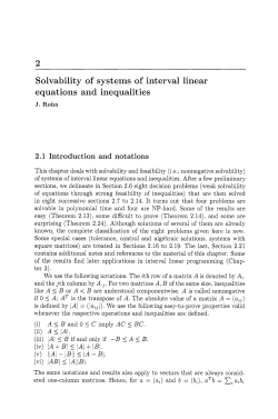 Solvability of systems of interval linear equations and inequalities