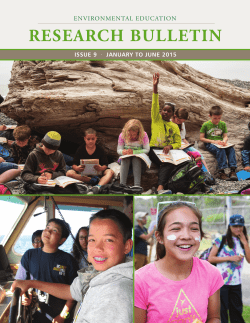 Environmental Education Research Bulletin