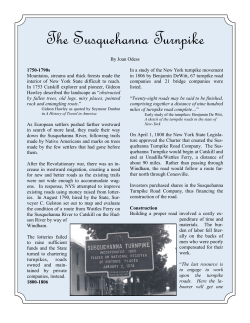 The Susquehanna Turnpike