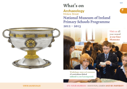 Schools Programme 2012 to 2013: Primary