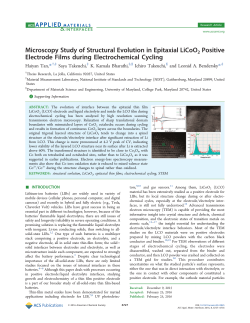 Microscopy Study of Structural Evolution in Epitaxial