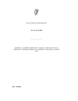 STATUTORY INSTRUMENTS SI No. 58 of 2009