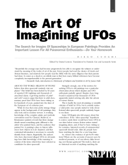 The Art Of Imagining UFOs