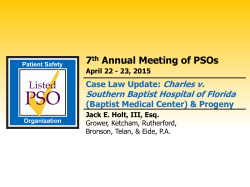 Case Law Update: Charles v. Southern Baptist