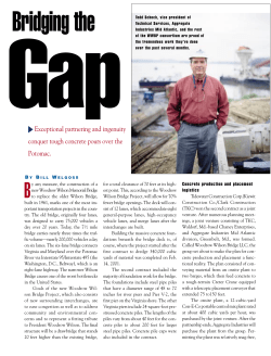 Bridging the - Concrete Producer