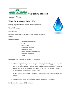 After School Program Lesson Plans
