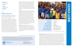 Sierra Leone - Plan International USA
