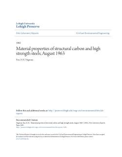 Material properties of structural carbon and high