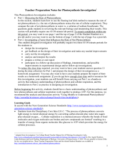 Multiple hands-on, minds-on activities for teaching biology to high