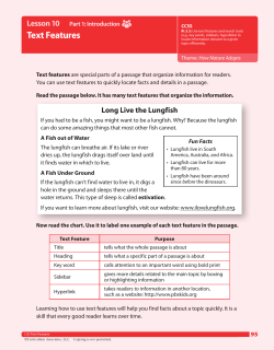 Text Features - The Lesson Builder