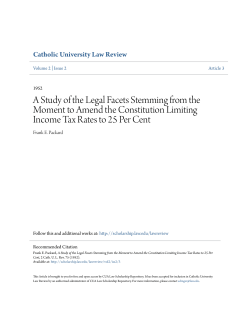 A Study of the Legal Facets Stemming from the Moment to Amend
