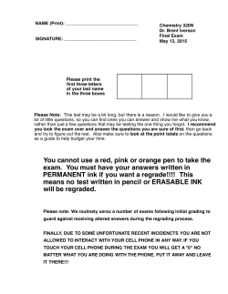 Final: 5-13-15 without answers - The University of Texas at Austin