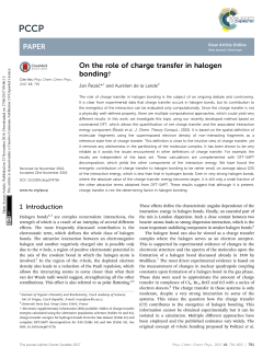 On the role of charge transfer in halogen bonding