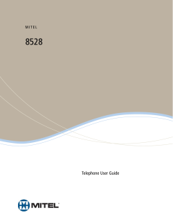 Mitel 8528 Telephone User Guide
