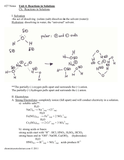 Unit 4 pdf notes - Chemistry Notes Lecture