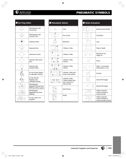 PNEUMATIC SYMBOLS