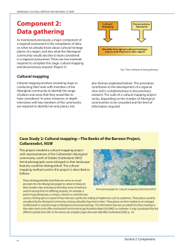Aboriginal Cultural Heritage Regional Studies