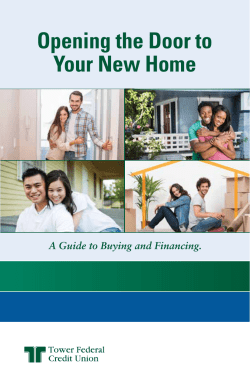 Home Buying Guide - Tower Federal Credit Union