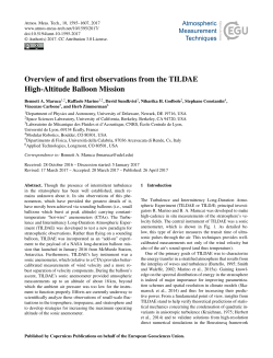 Overview of and first observations from the TILDAE High