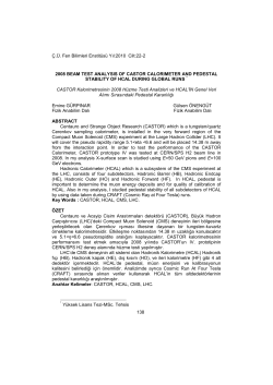 cms (compact muon solenoid) - &Ccedil;ukurova &Uuml;niversitesi Fen Bilimleri