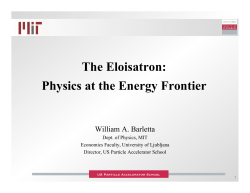 The Eloisatron