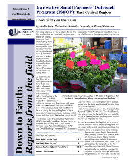 March 2013 - Lincoln University