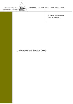 US Presidential Election 2000