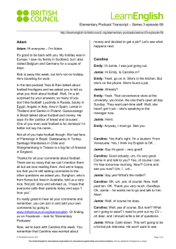 Transcript - British Council Learn English