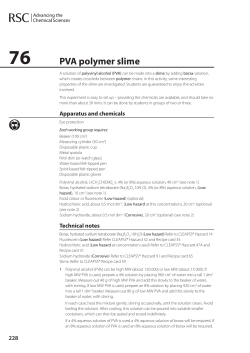 PVA polymer slime