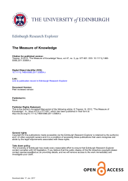 as Adobe PDF - Edinburgh Research Explorer