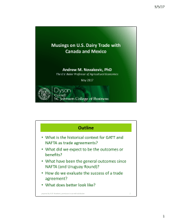 2) Novakovic - Program on Dairy Markets and Policy