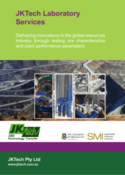 Laboratory Services Brochure