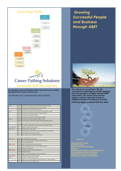 ABET Levels 1-4